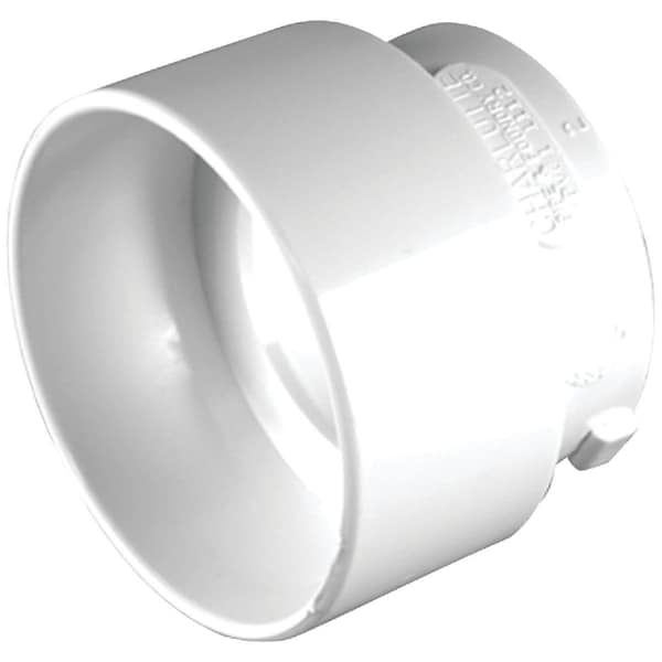 Charlotte Pipe And Foundry 3 In. Sch 30 SPG x 2 In. Sch 40 Hub DWV Reducing PVC Bushing PVC 01112 0800HA - main